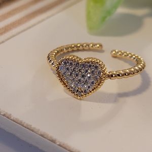 Gold plating heart